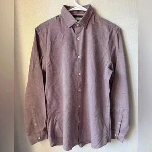 ZARA Man Slim Fit Purple Shirt‎ Size M
